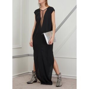 Rick Owens dagger maxi dress black